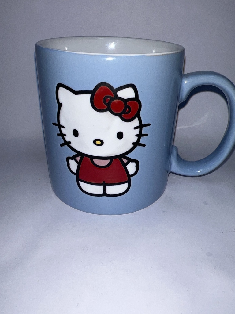 TAZA HELLO KITTY AZUL
