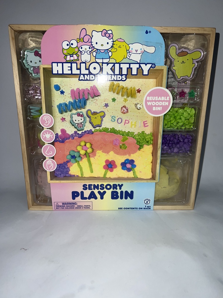 JUEGO SENSORY PLAY BIN SANRIO