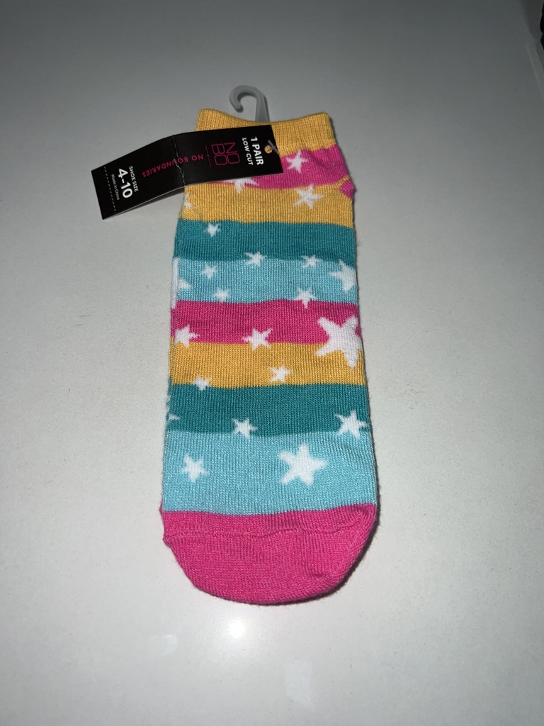 MEDIAS RAYAS DE COLORES Y ESTRELLAS