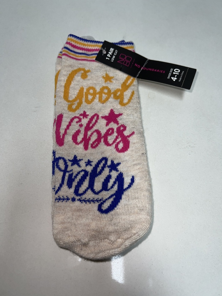 MEDIAS NOBO BEIS GOOD VIBES ONLY