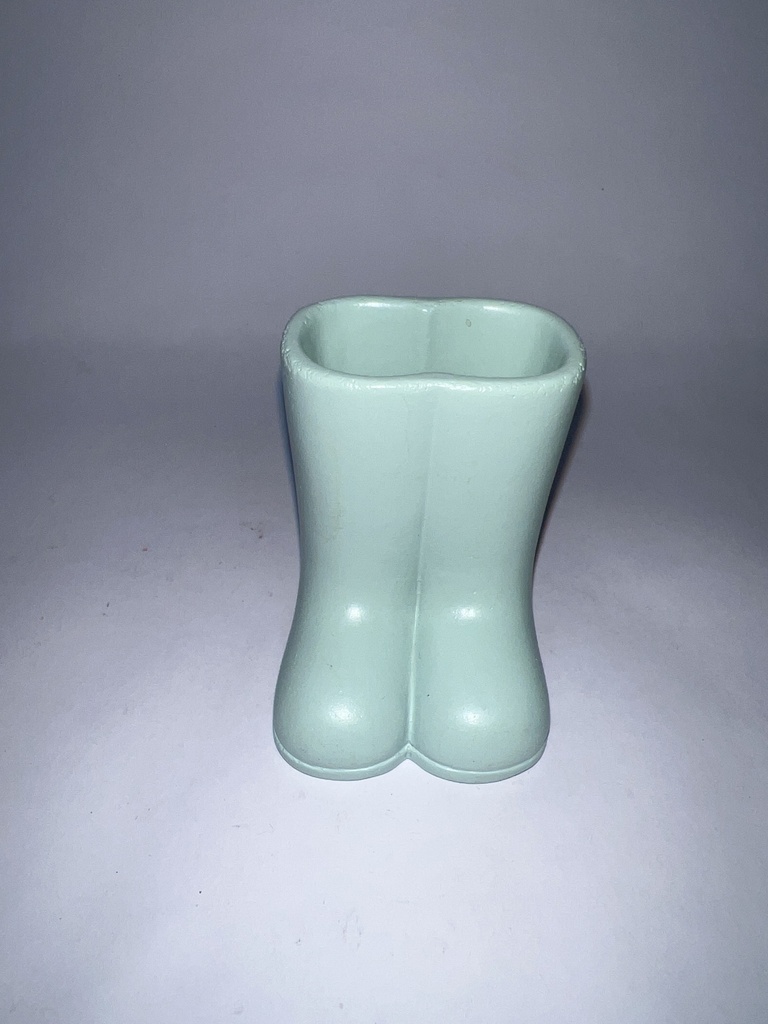 PORTALAPICES FORMA DE BOTAS CERAMICA