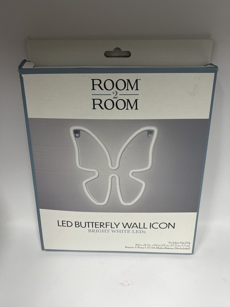 LAMPARA LED DE PARED MARIPOSA ROOM ROOM 