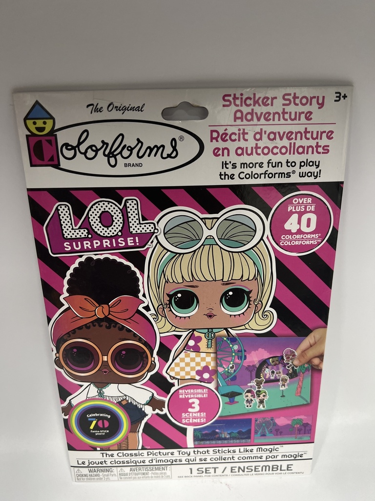 SET DE 40 PEGATINAS DE L.O.L