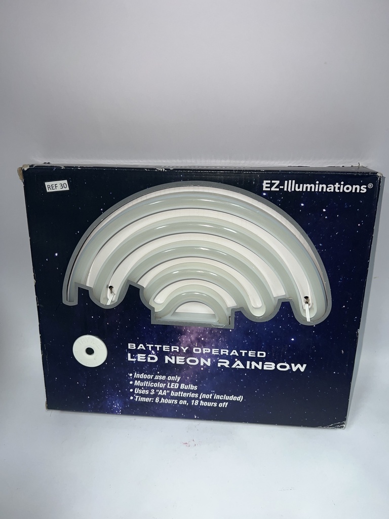 LAMPARA LED DE ARCO IRIS