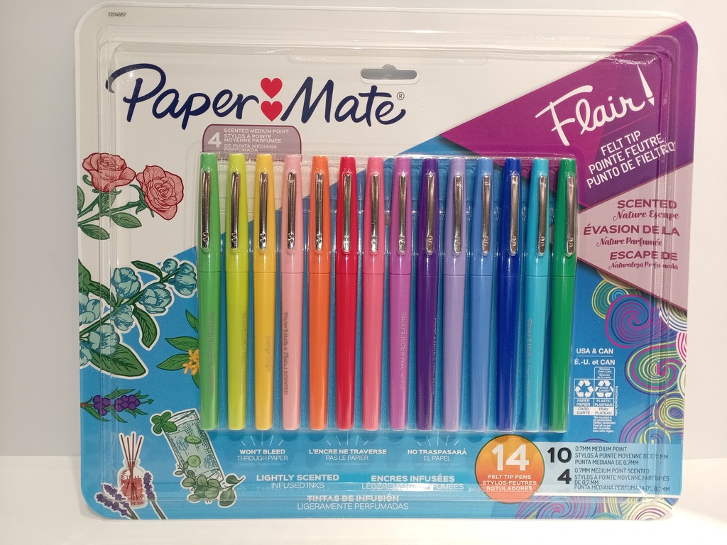 SET DE MARCADORES PAPER MATE 14 UNIDADES 