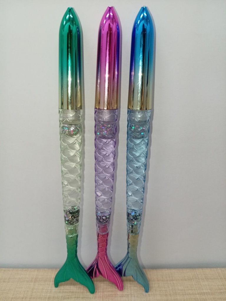 LAPICERO SIRENA CON AGUA