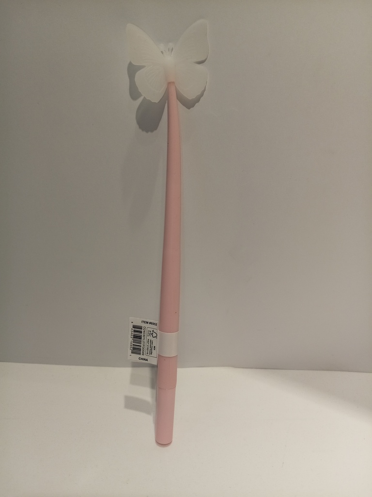 LAPICEROS DE GOMA CON MARIPOSA