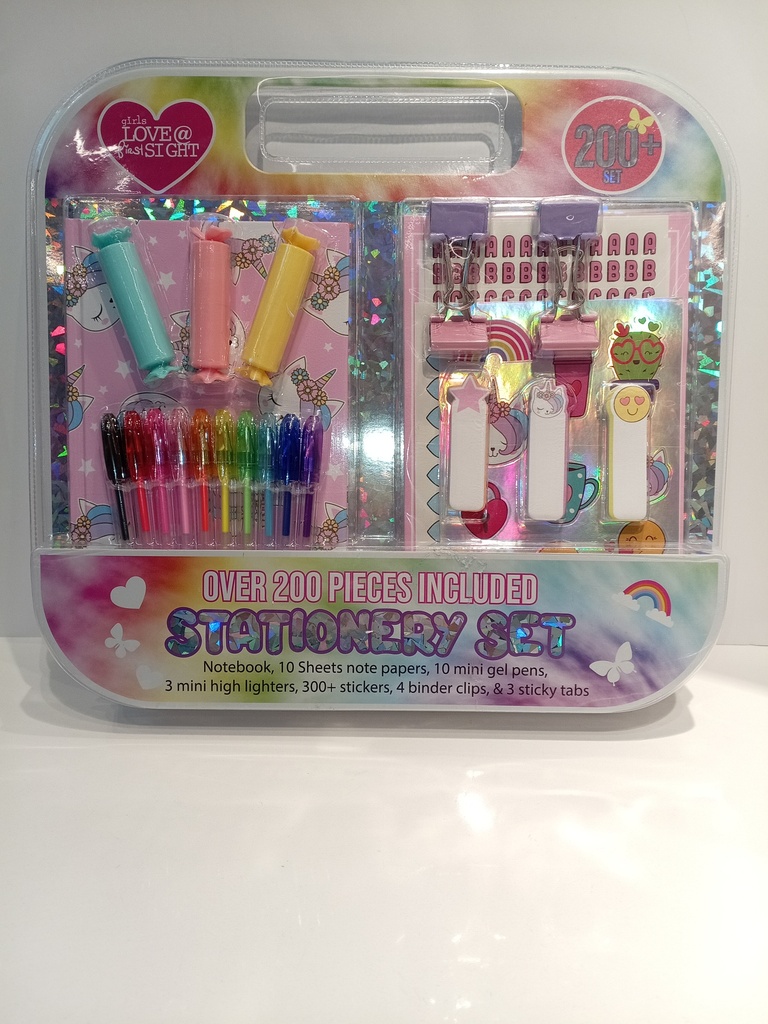 SET DE PAPELERIA 200 PIEZAS