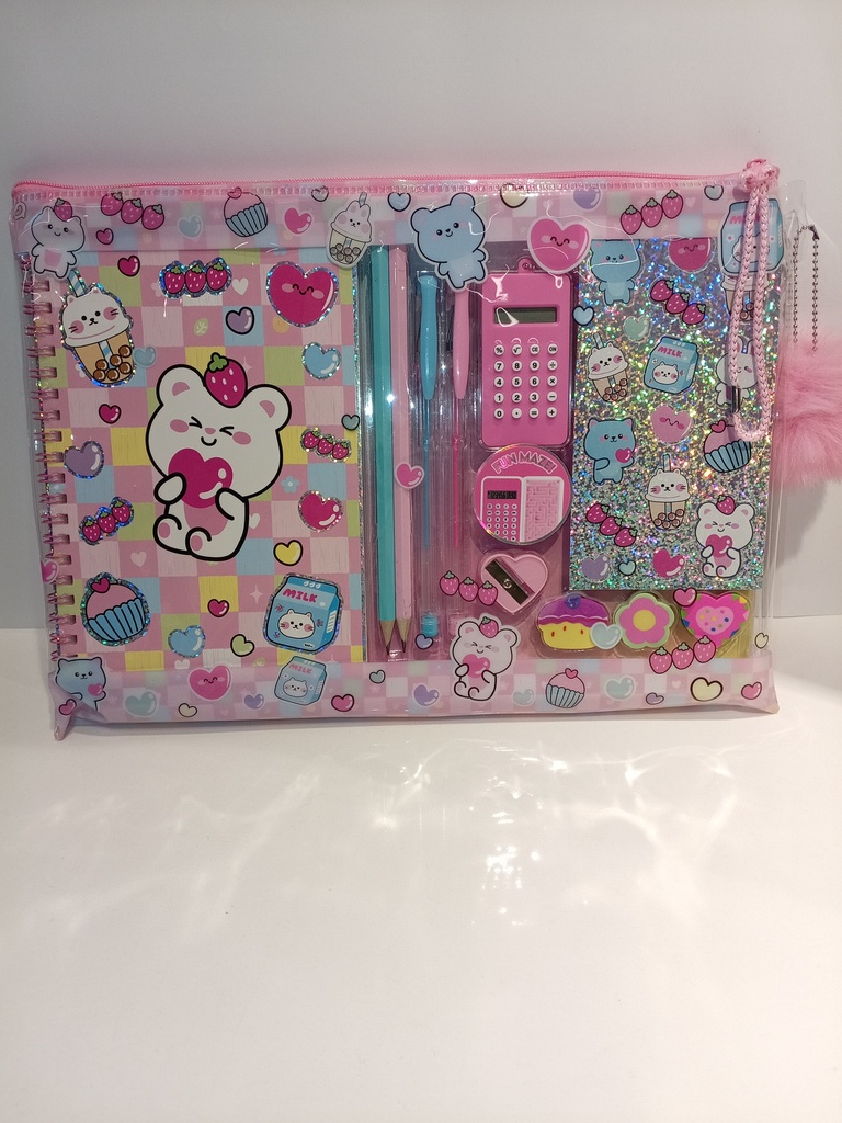 SET DE PAPELERIA 11 PIEZAS DAMBAR GLOBAL