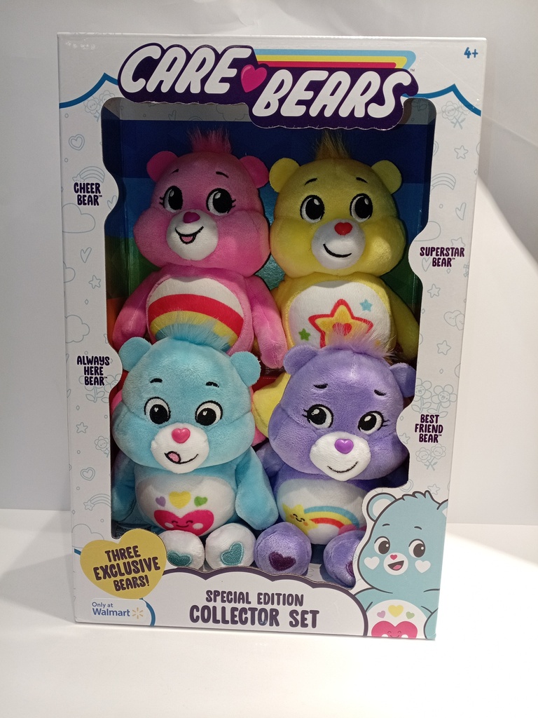 CARE BEARS SET DE 4 OSITOS COLECCIONABLES EDICION ESPECAL