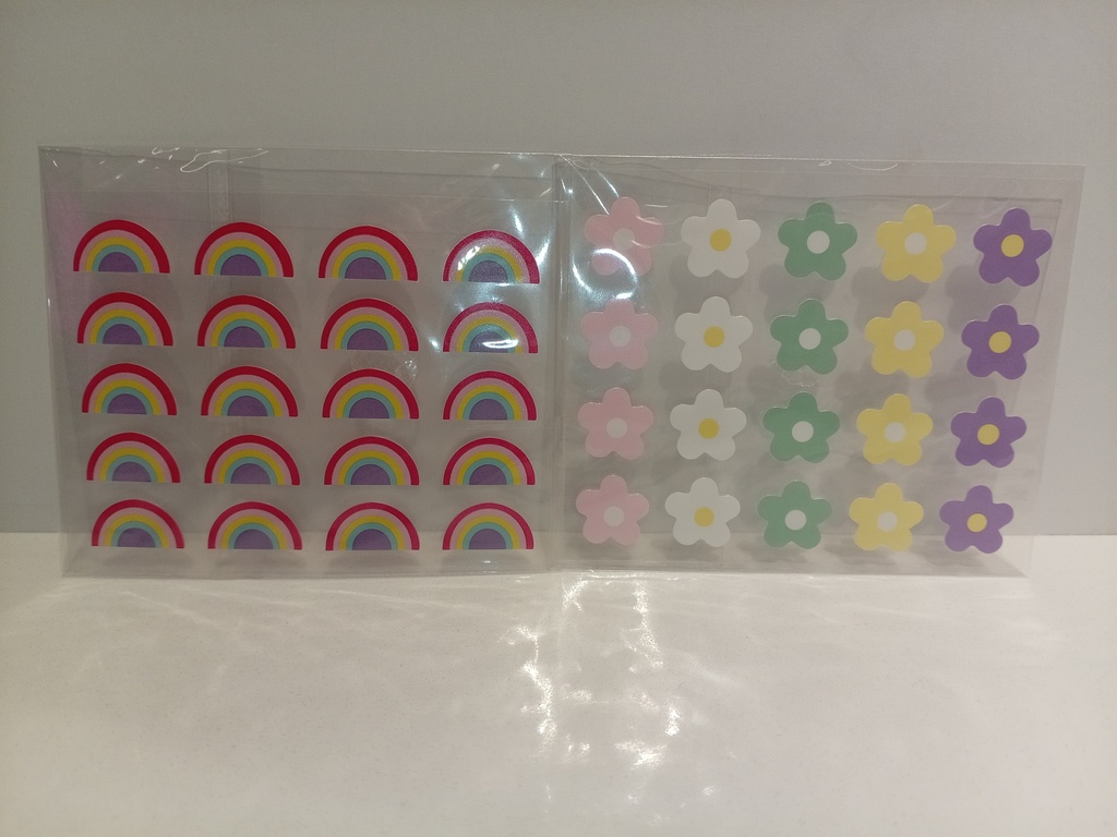 ACNE BUSTER 20 PARCHES FLORES Y ARCOIRIS   INDIVIDUALES 
