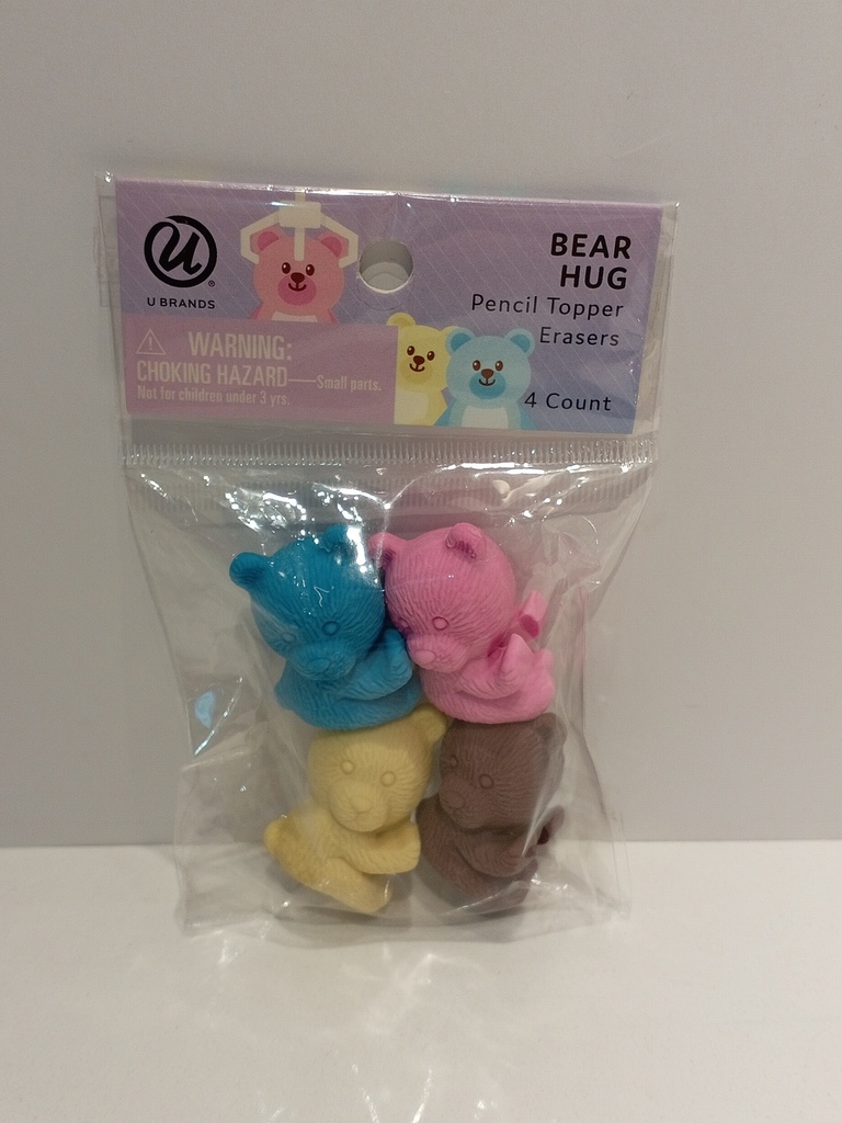 SET DE BORRAS 4 UNI BEAR HUG 