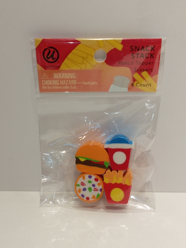 SET DE BORRAS 4 UNI SNACK STACK