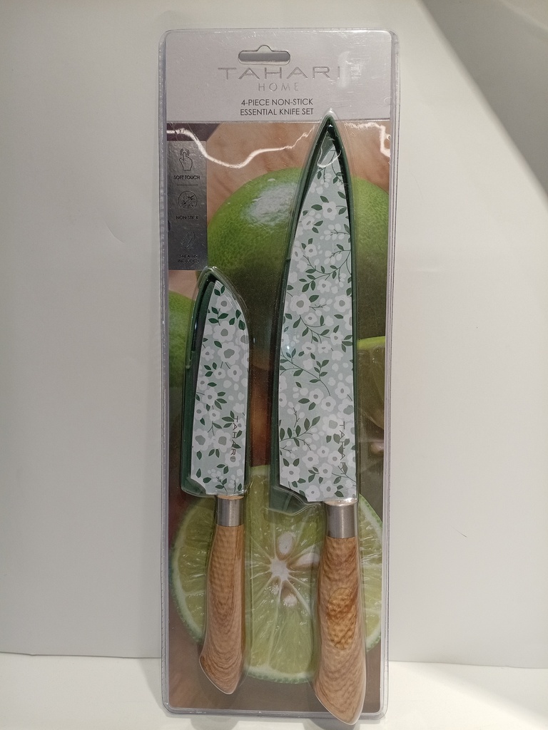 SET DE CUCHILLOS TAHARI 4 PIEZAS