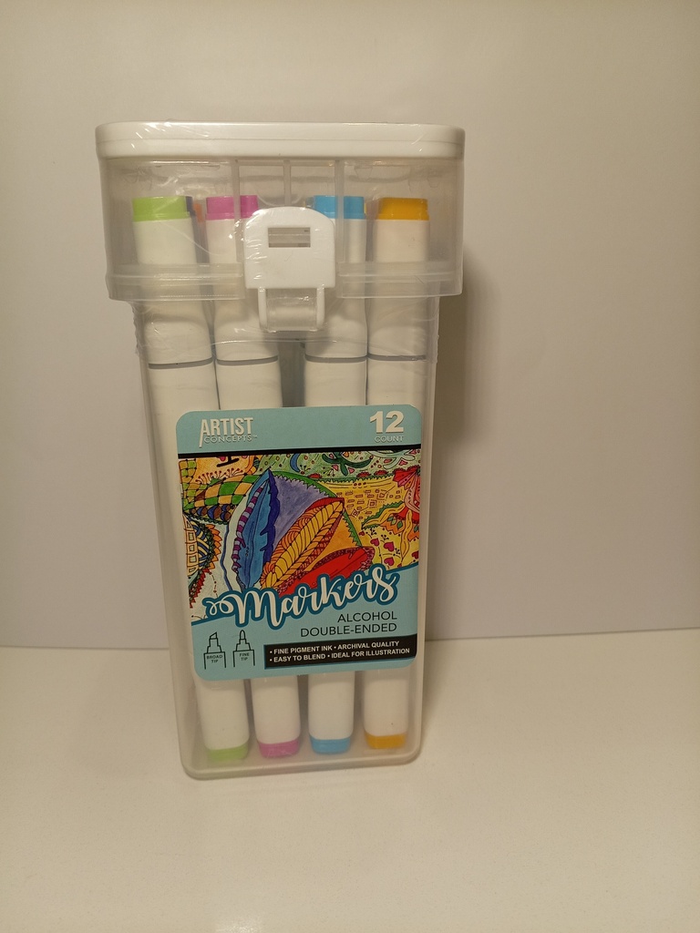 MARCADORES ARTIST CONCEPTS 12 UNIDADES