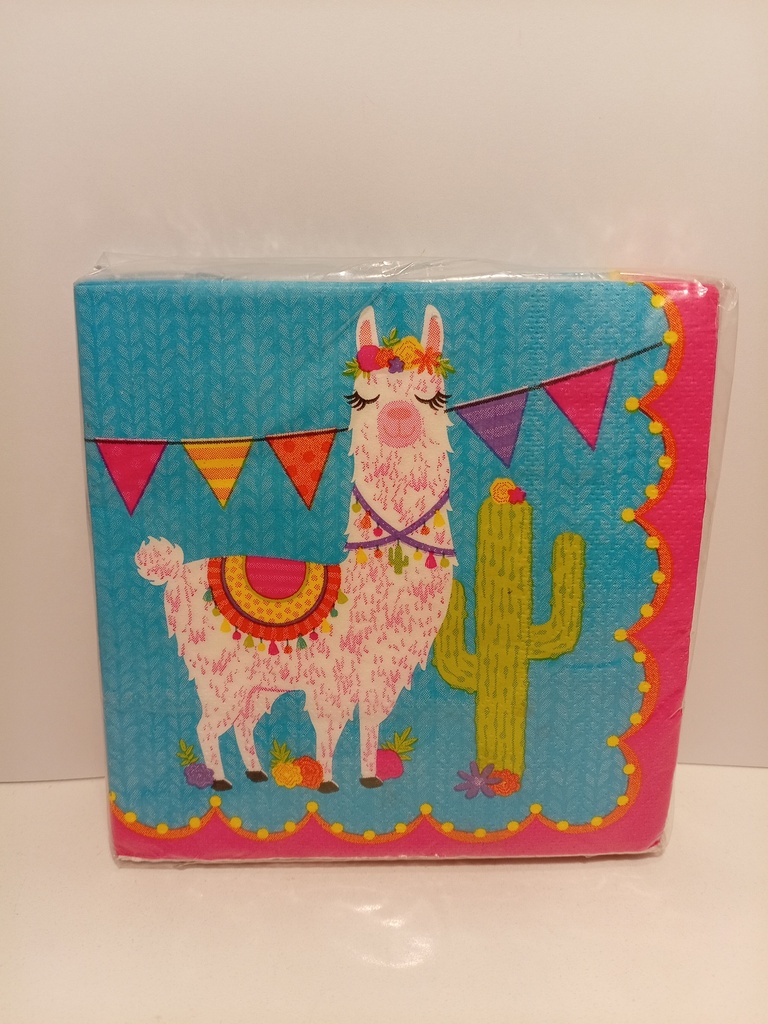 SERVILLETAS LLAMA/CAPTUS PEQ.