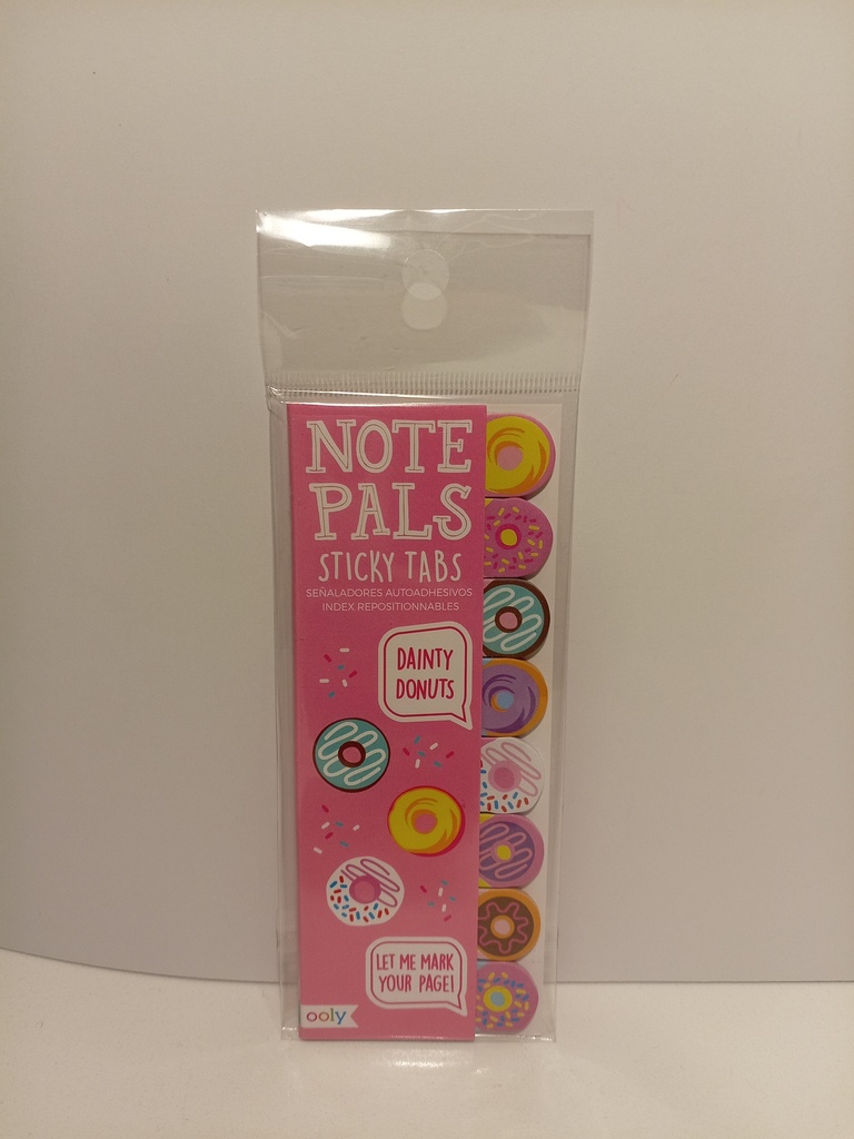 NOTE PALS STICKY TABS DAINTY DONUTS