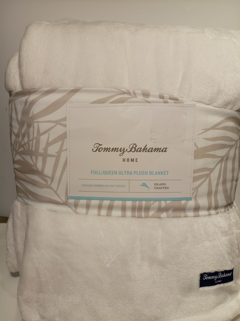COBIJA TOMMY BAHAMA BLANCA FULL/QUEEN