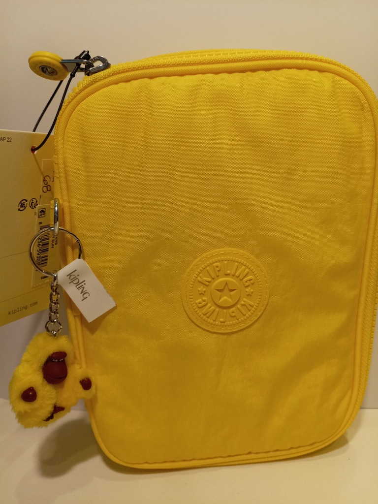 CARTUCHERA KIPLING 100 COLORES BUTTERY SUN