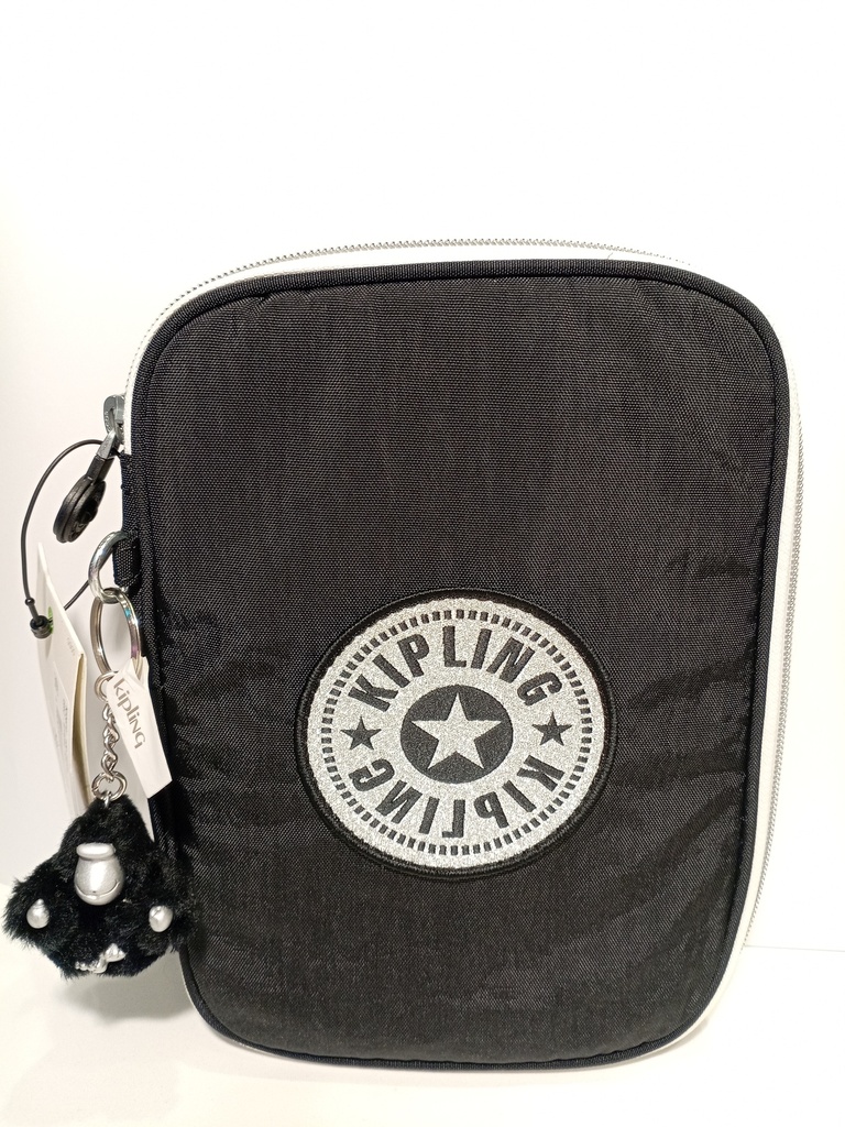  CARTUCHERA KIPLING 100 COLORES STARS POP BLACK