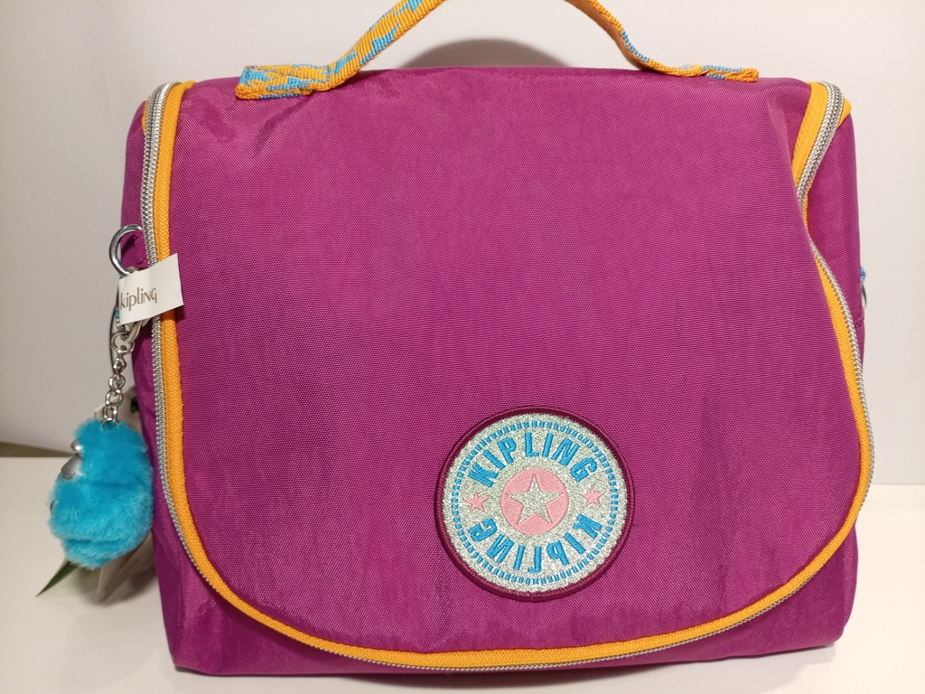 KIPLING NEW KICHIROU STARS POP MAGENTA