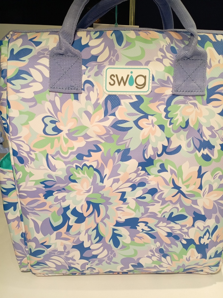 BOLSO CAVA SWIG LIFE FLORES MORADO