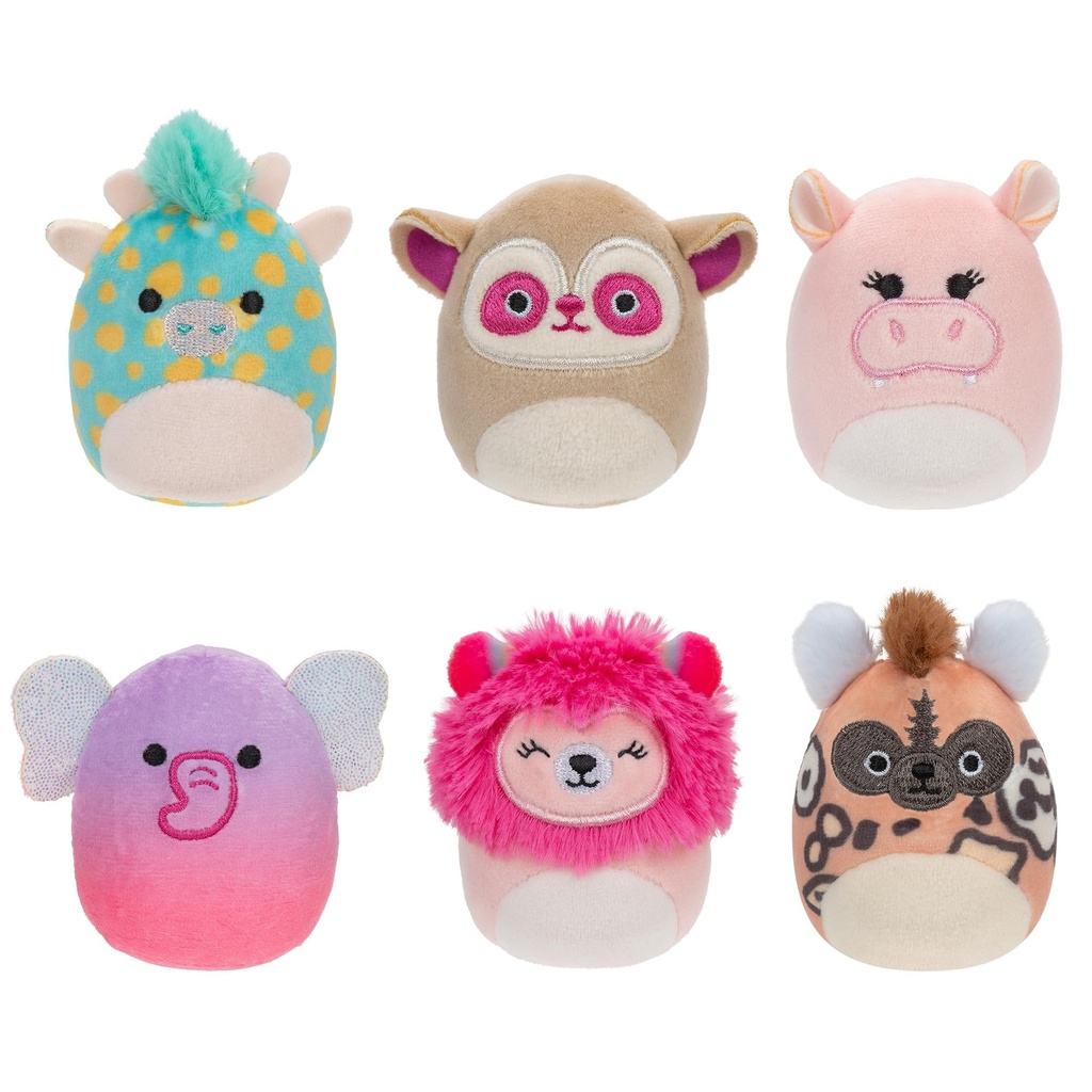 SQUISHMALLOWS SET SQUISHVILLE SAFARI SQUAD
