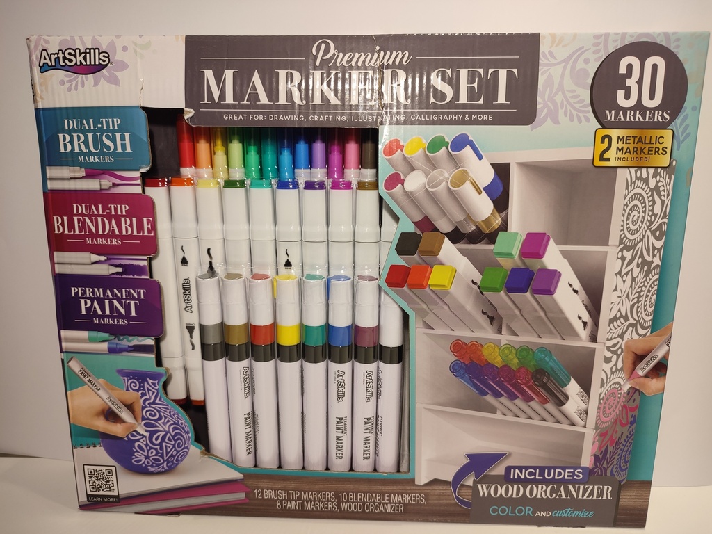 MARCADORES MARKER SET 30 MARKERS