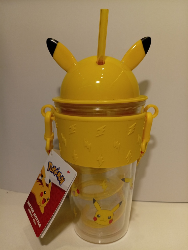 TERMO CON PITILLO POKEMON CON OREJAS 15 ONZ. 