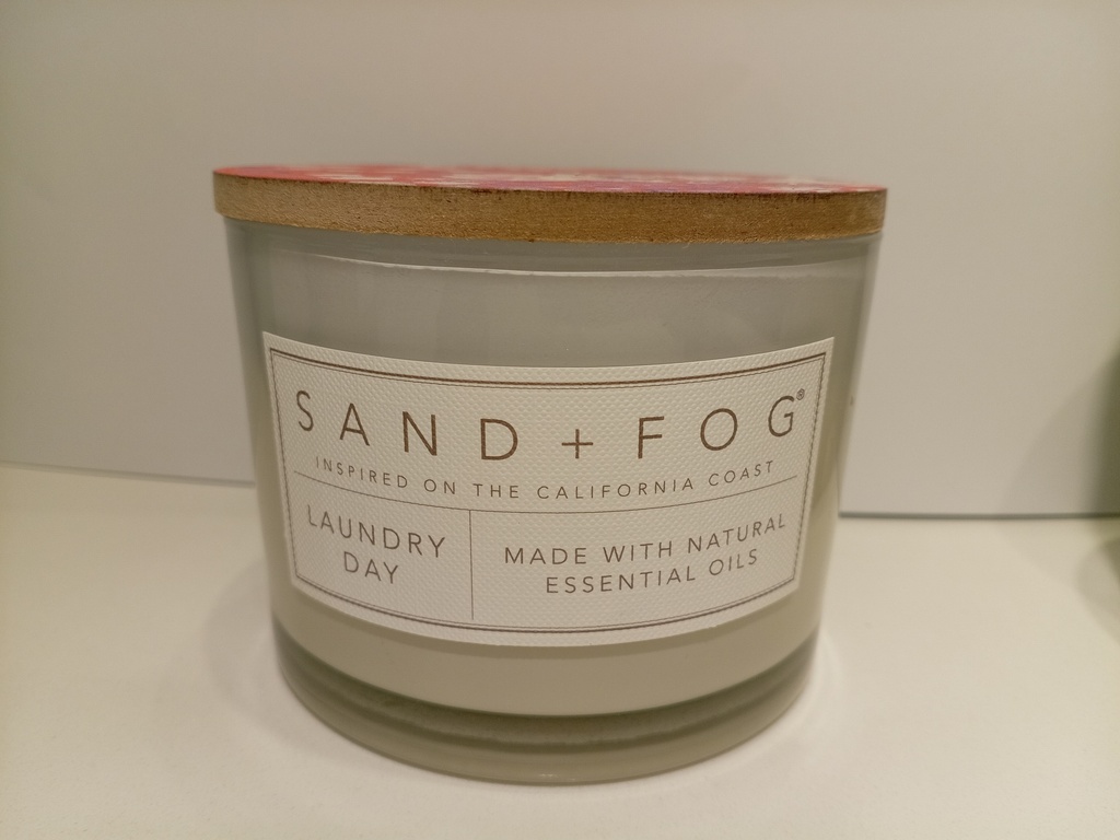 VELAS AROMATICAS SAND+FOG LAUNDRY DAY 