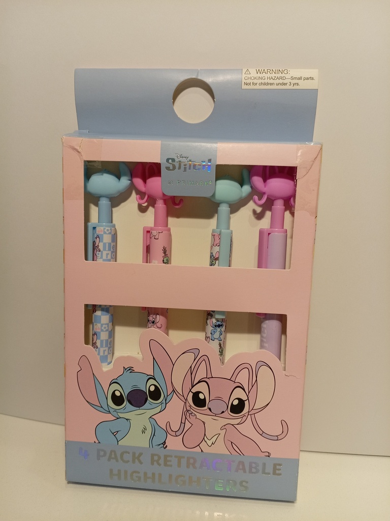 SET DE 4 MARCADORES PRIMARK STITCH