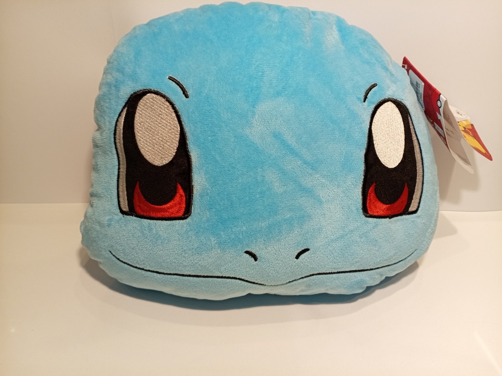 COJIN CARA DE POKEMON AZUL