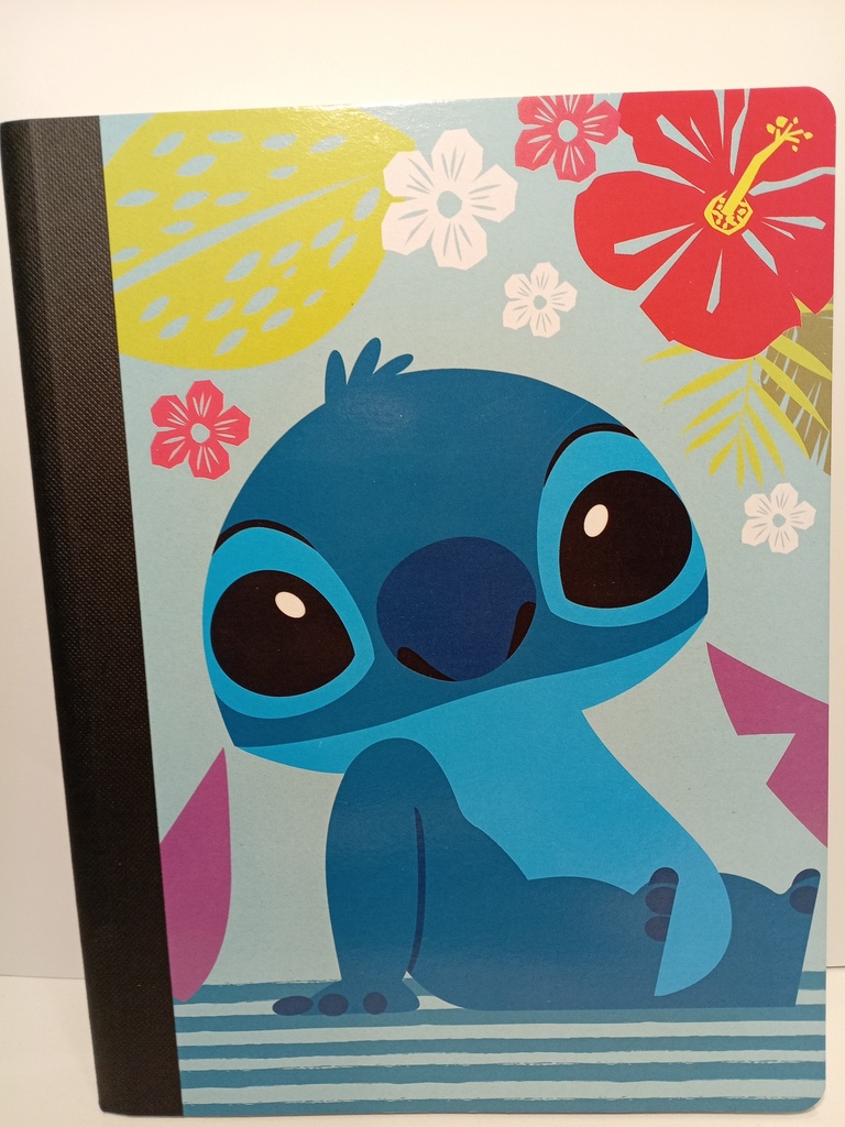 LIBRETA EMPASTADA STITCH 1 LINEA