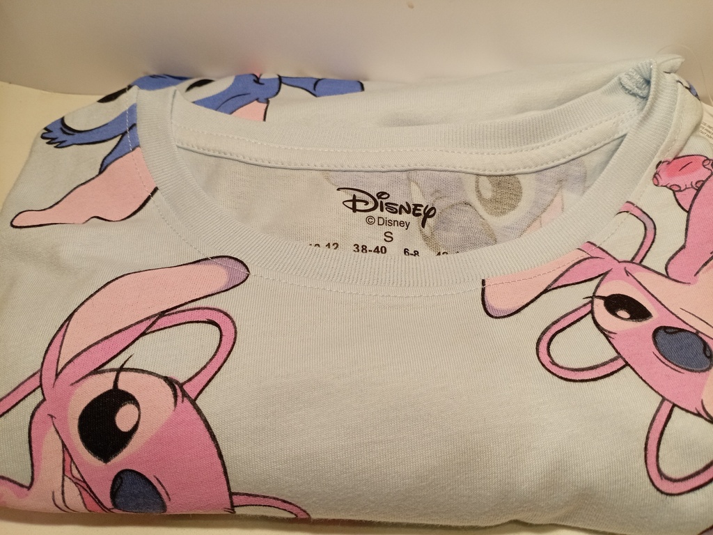PIJAMA STITCH Y ANGELA TALLA L