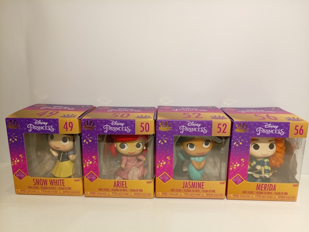 FIGURAS COLECCIONABLES DISNEY PRINCESS FUNKO MINIS