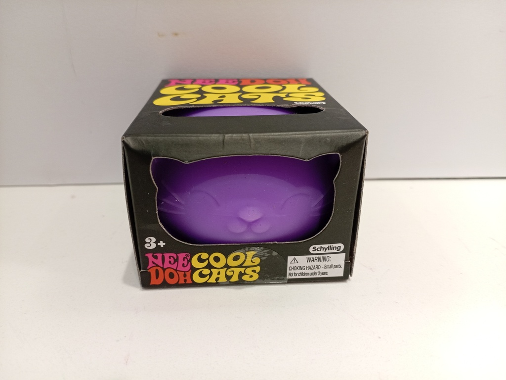 ANTI STRESS NEEDOH COOL CATS FUCSIA/MORADO/TURQUESA