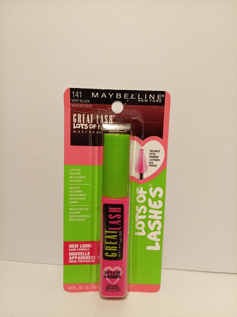 MAYBELLINE MASCARA GREAT LASH LOTS OF LASHES