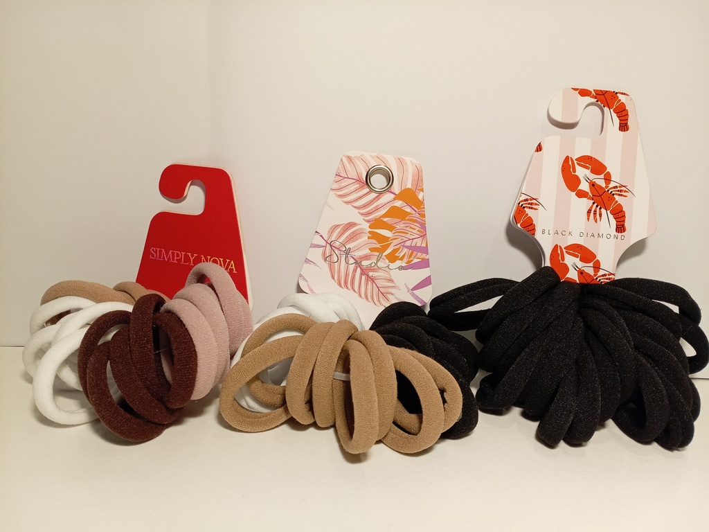 SET DE COLAS PARA EL CABELLO COLORES VARIADOS