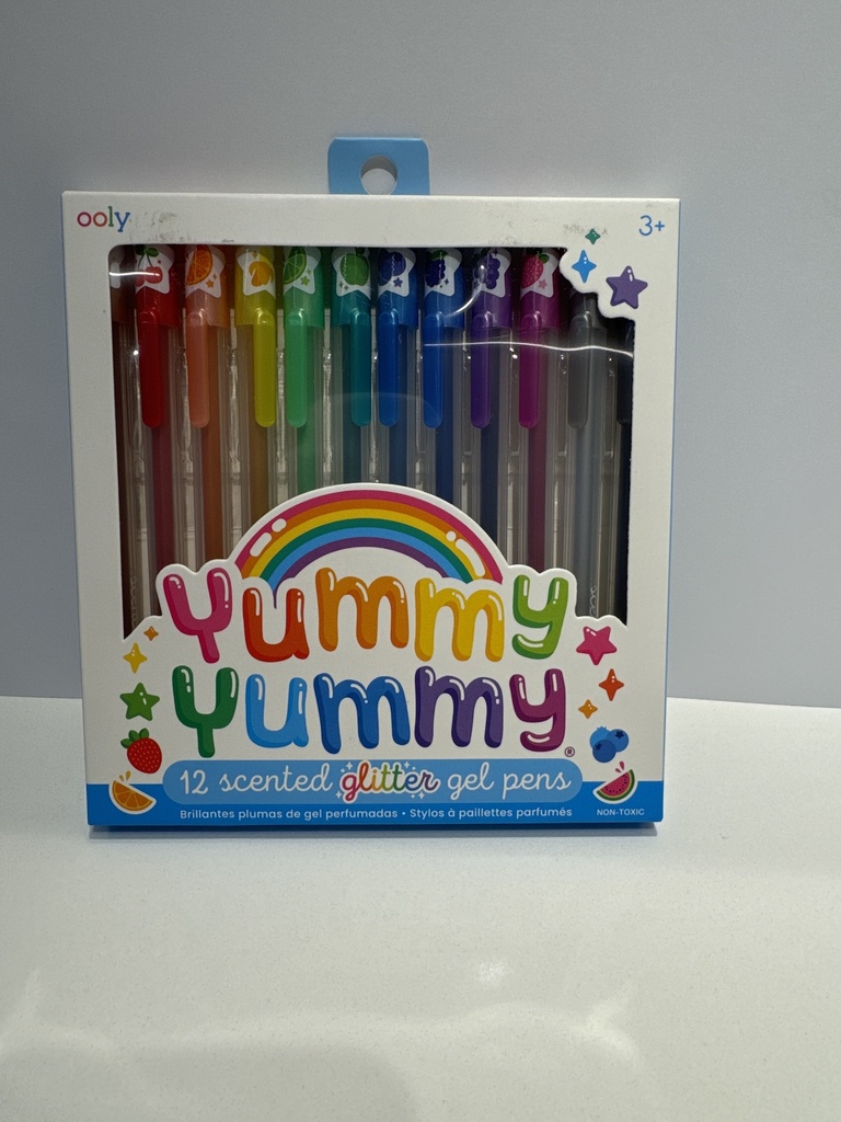 MARCADORES YUMMY YUMMY 12 UNI GLITTER