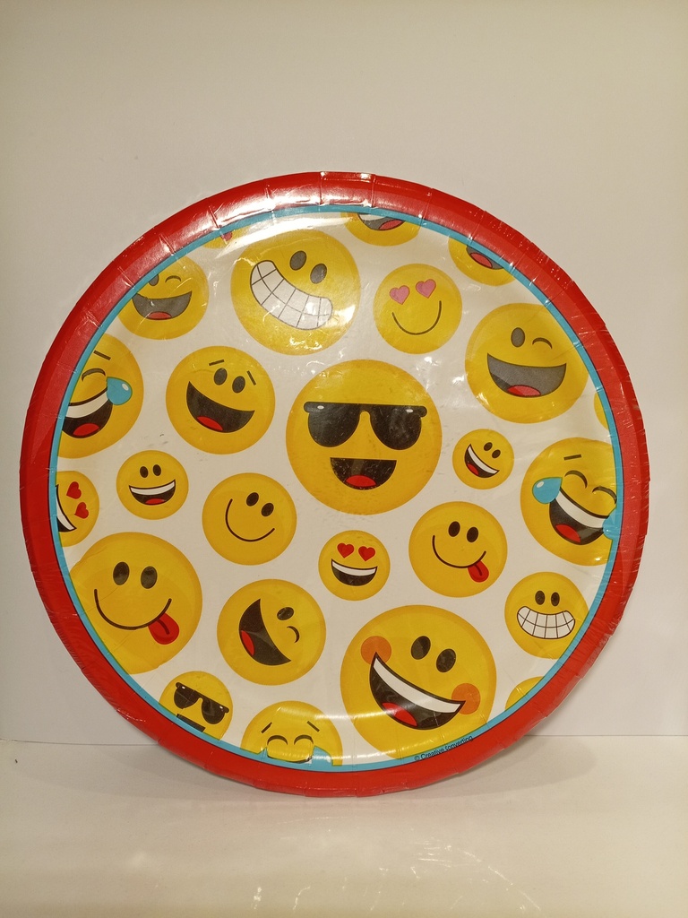 PLATOS DE CARTON ASSIETTES EN PAPIER 18UNI.