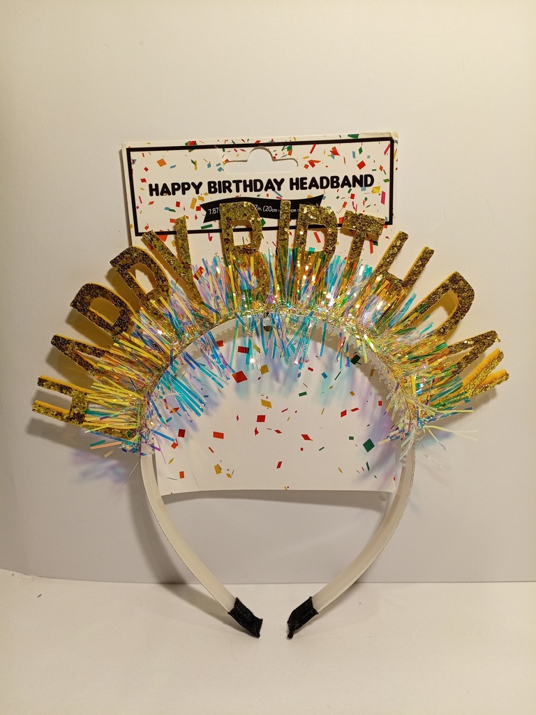 CINTILLO HAPPY BIRTHDAY