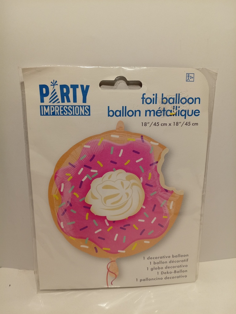 GLOBO PARA CUMPLEAÑOS DONA