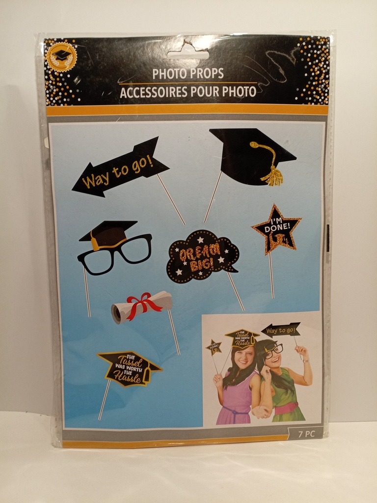 ACCESORIOS PARA FOTO GRADUACION