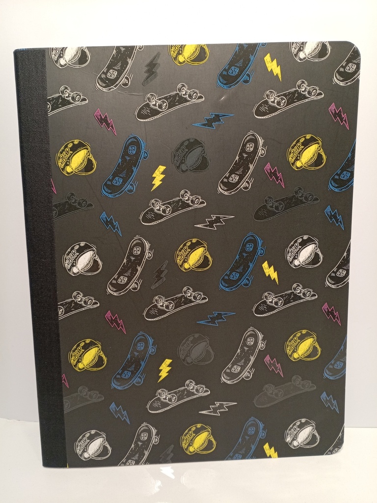 LIBRETA EMPASTADA DE PATINETA 