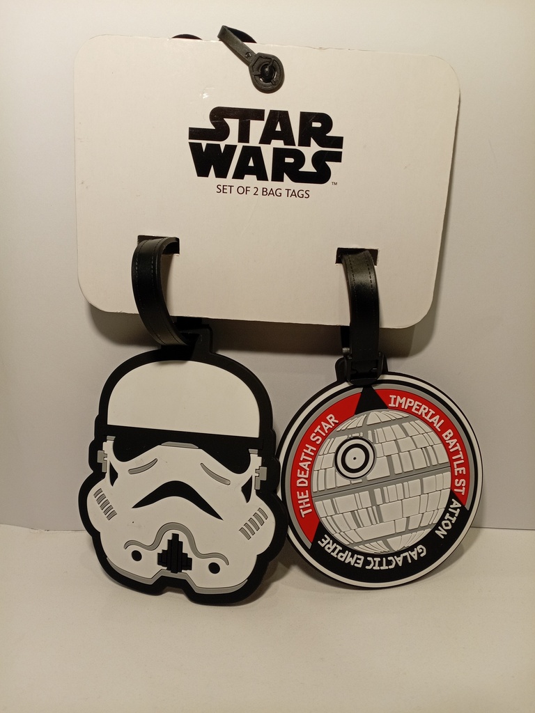SET DE 2 IDENTIFICADORES DE MALETA STAR WARS