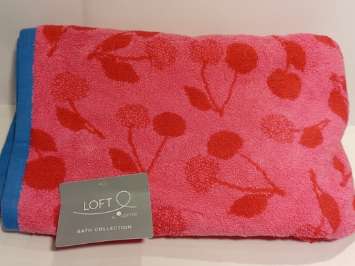 TOALLA DE BAÑO LOFT ROSADA