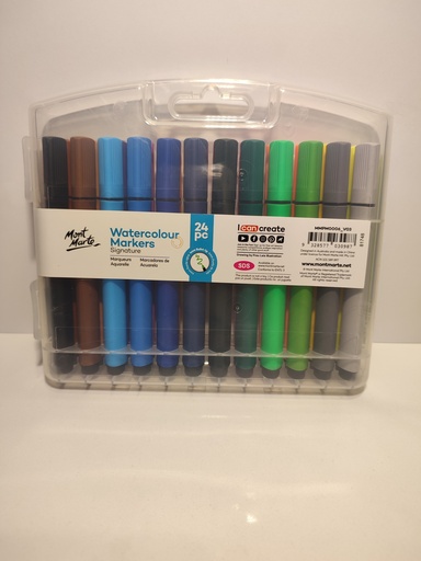MARCADORES- WATERCOULOR SIGNATURE MONT MARTE