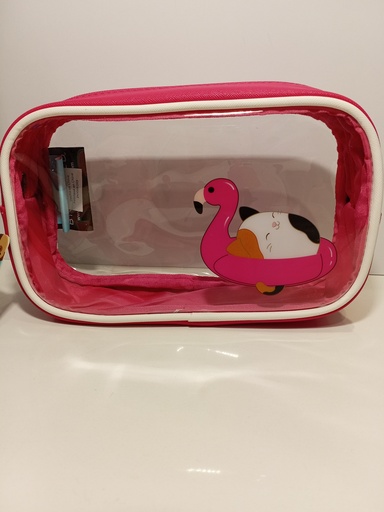 CARTUCHERA SQUISHMALLOWS FUCSIA