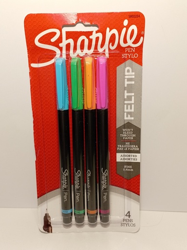 SET 4 BOLIGRAFOS SHARPIE