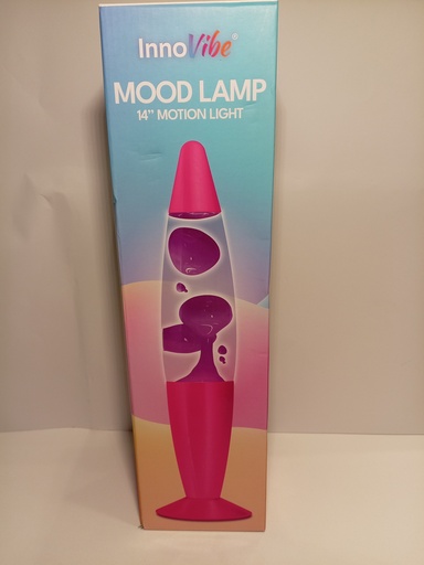 LAMPARA LUZ DE MOVIMIENTO 14" FUCSIA